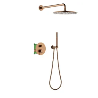 Душевой комплект Timo Saona SX-2369/19SM розовое золото